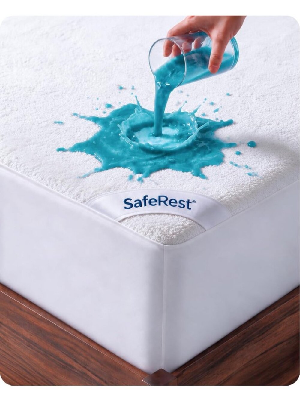 Waterproof Twin XL Mattress Protector | Hypoallergenic, Noiseless, Breathable